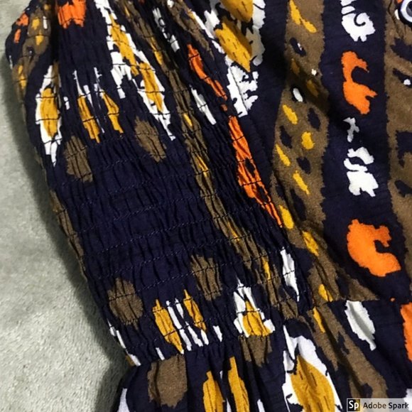 Wet Seal Tribal Print Camisole Button Front Top - Picture 6 of 8